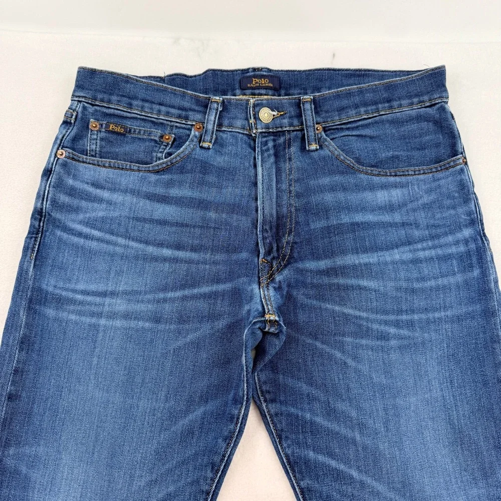 Polo Ralph Lauren zip waist whiskering